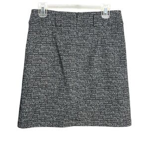 RICKI'S Black & White Women's‎ Skirt Formal size Small Collegiate Zip Up Pocket